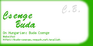csenge buda business card